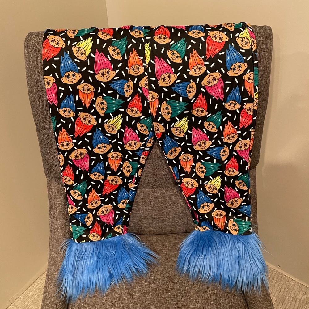 Dolls Kill size XL Troll Leggings.  Nostalgic and also super playful. Never worn